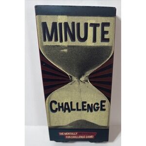 Minute Challenge Mentally Physically Fun Card‎ Game Paladone Purple Monkey 2+